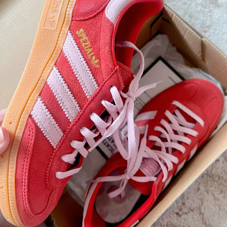 Adidas Handball Spezial 'Bright Red Clear Pink' (W) - Image 8