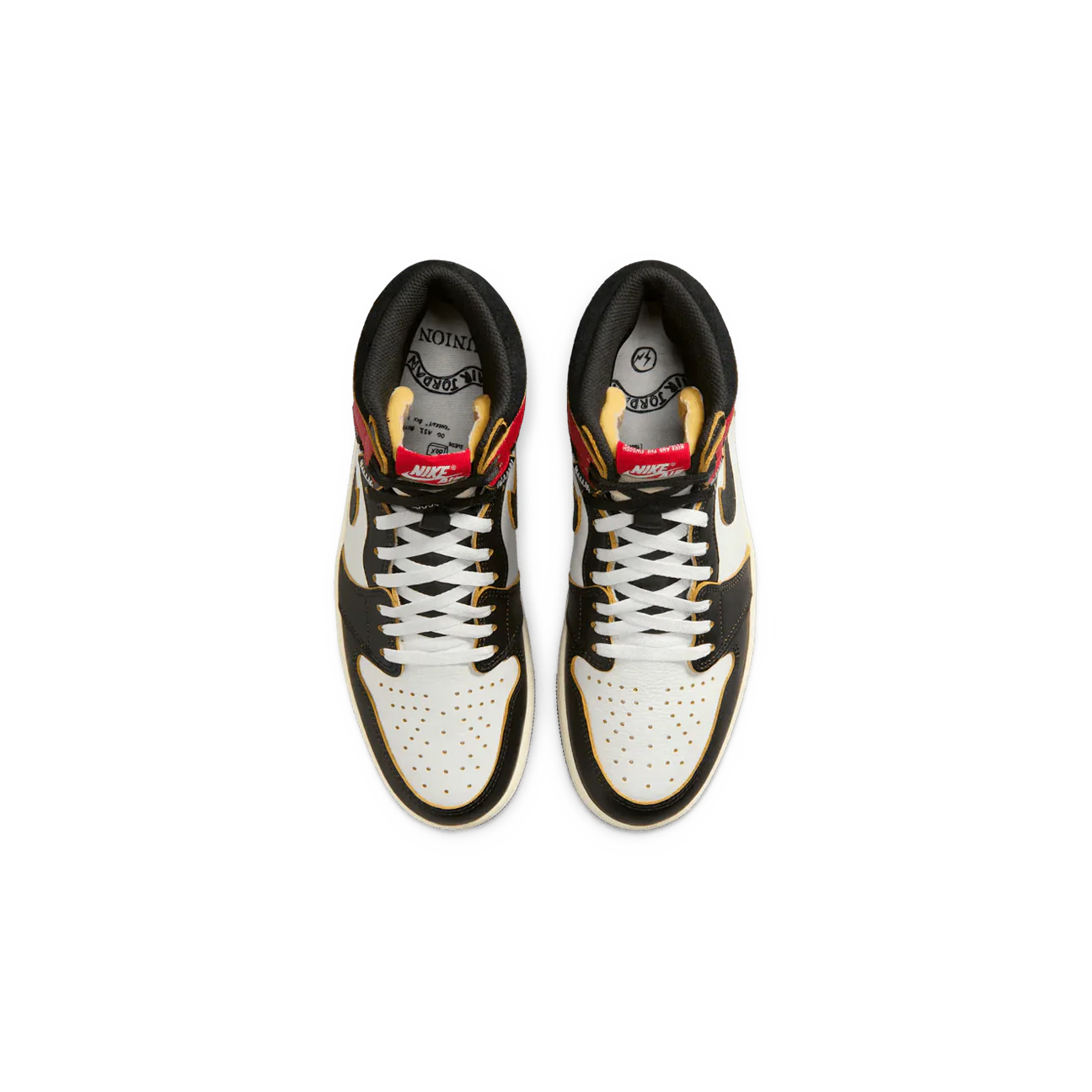 Air Jordan 1 Retro High OG SP Fragment x Union LA Varsity 'Red Sport Royal' - Image 5