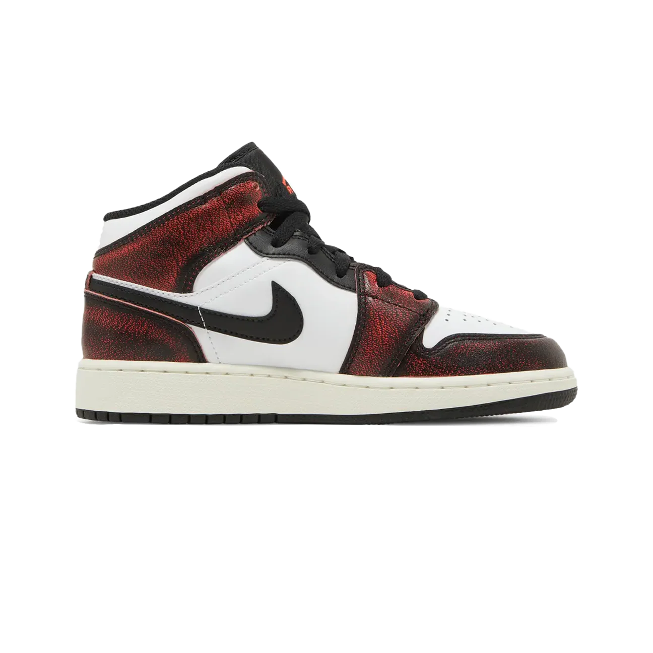 Jordan 1 Mid 'Wear-Away Chicago' (GS) - Image 3