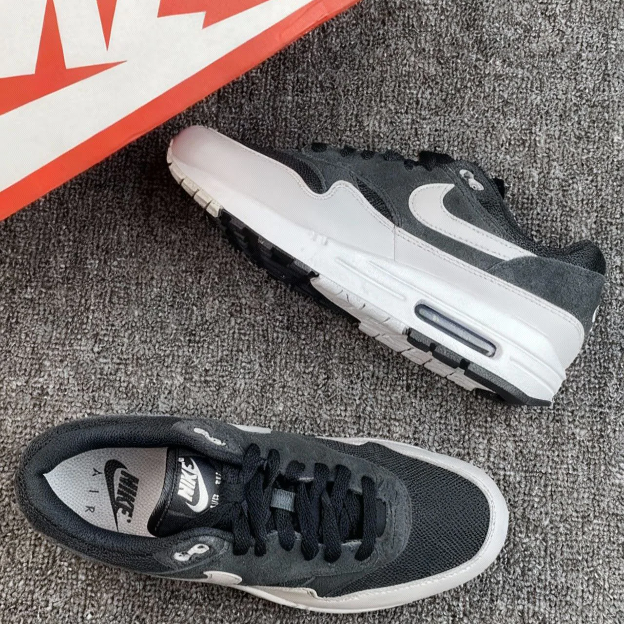 Nike Air Max 1 Essential 'Off Noir Vast Grey' - Image 9