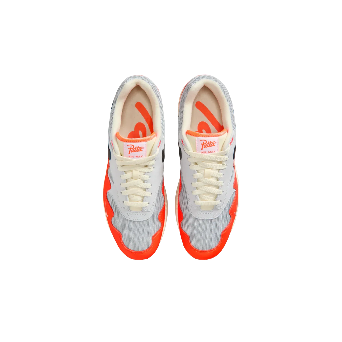Nike Air Max 1 Patta Waves 'Hyper Crimson Pure Platinum' - Image 5