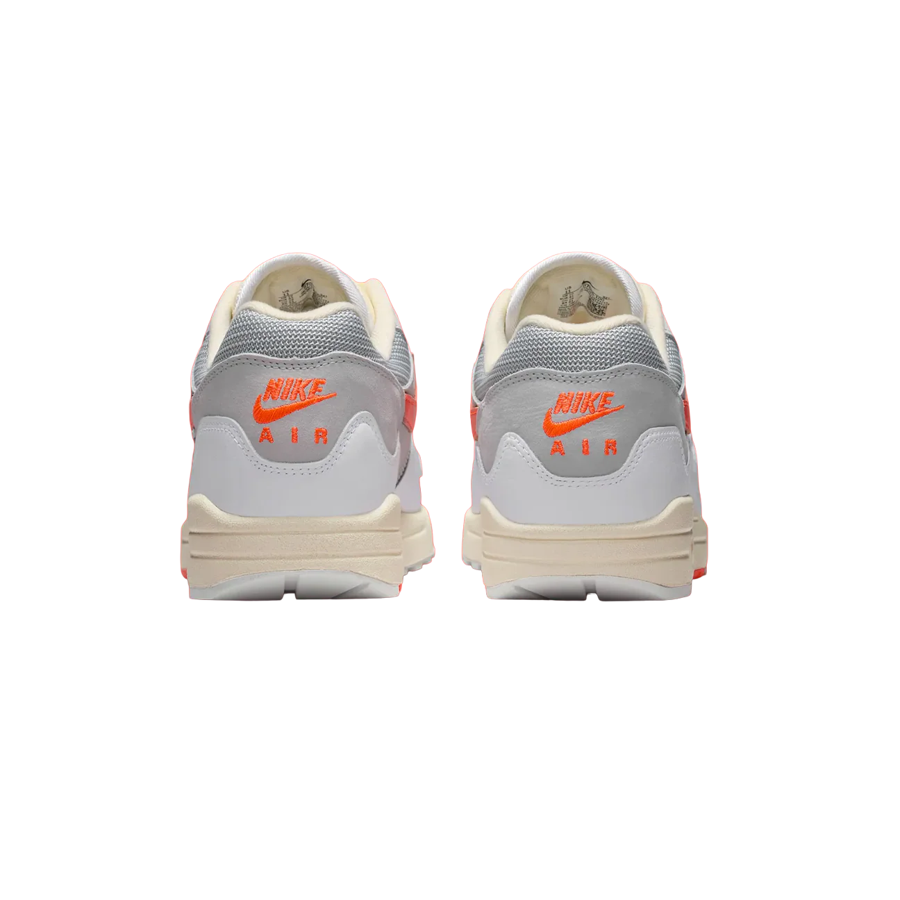Nike Air Max 1 Patta Waves 'White Hyper Crimson' - Image 4
