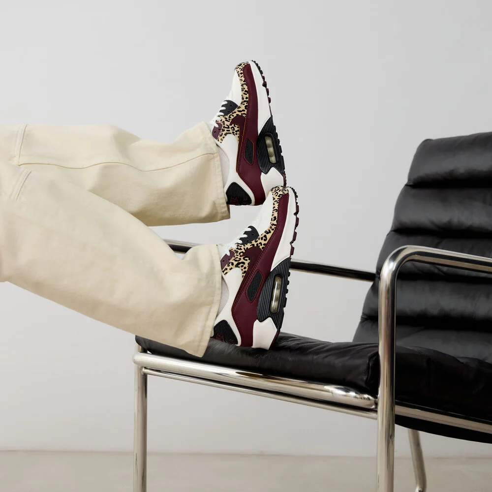Nike Air Max 90 'Leopard Burgundy' - Image 8