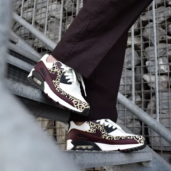 Nike Air Max 90 'Leopard Burgundy' - Image 9