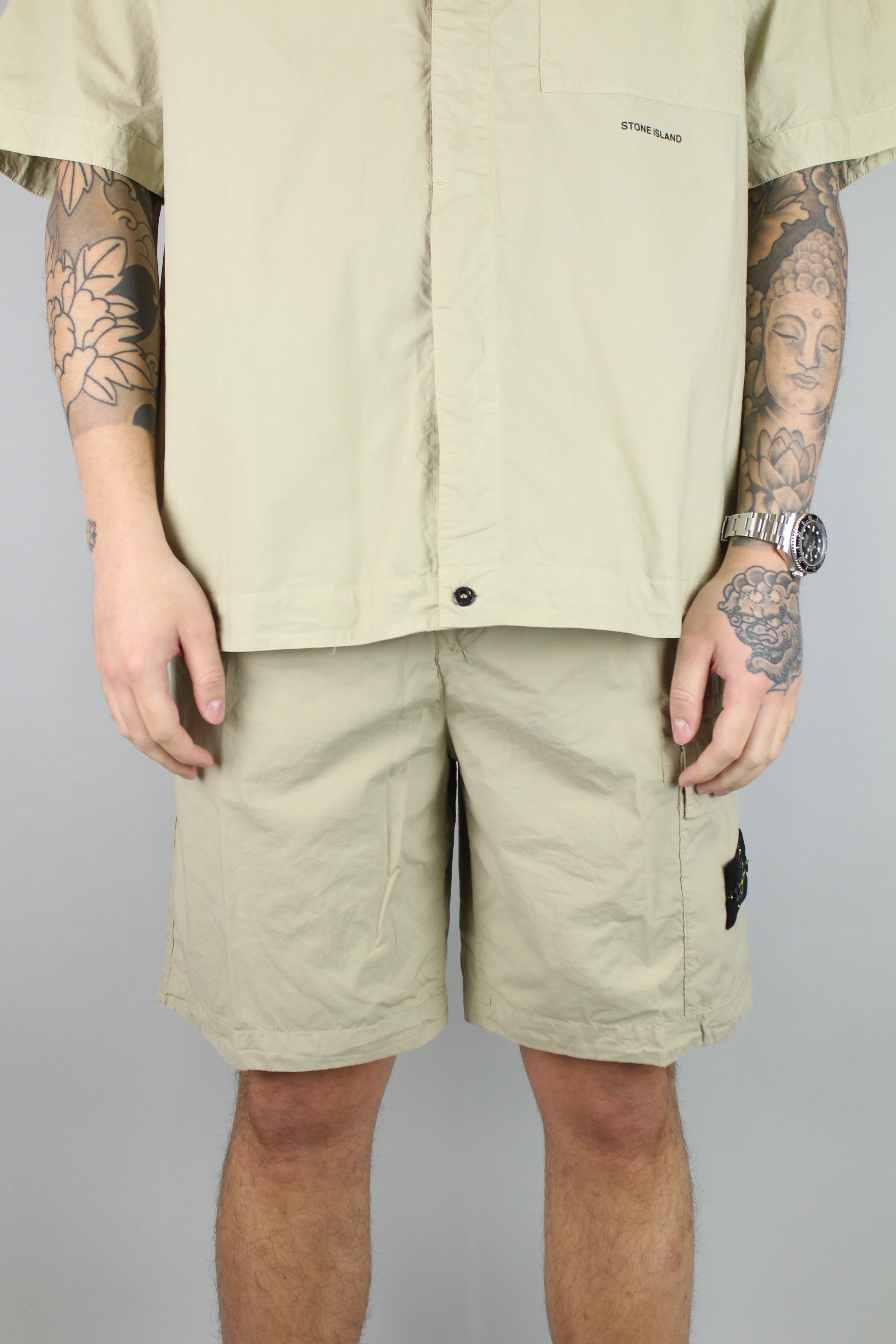 Stone Island Bermuda Comfort 'Sand' - Image 3