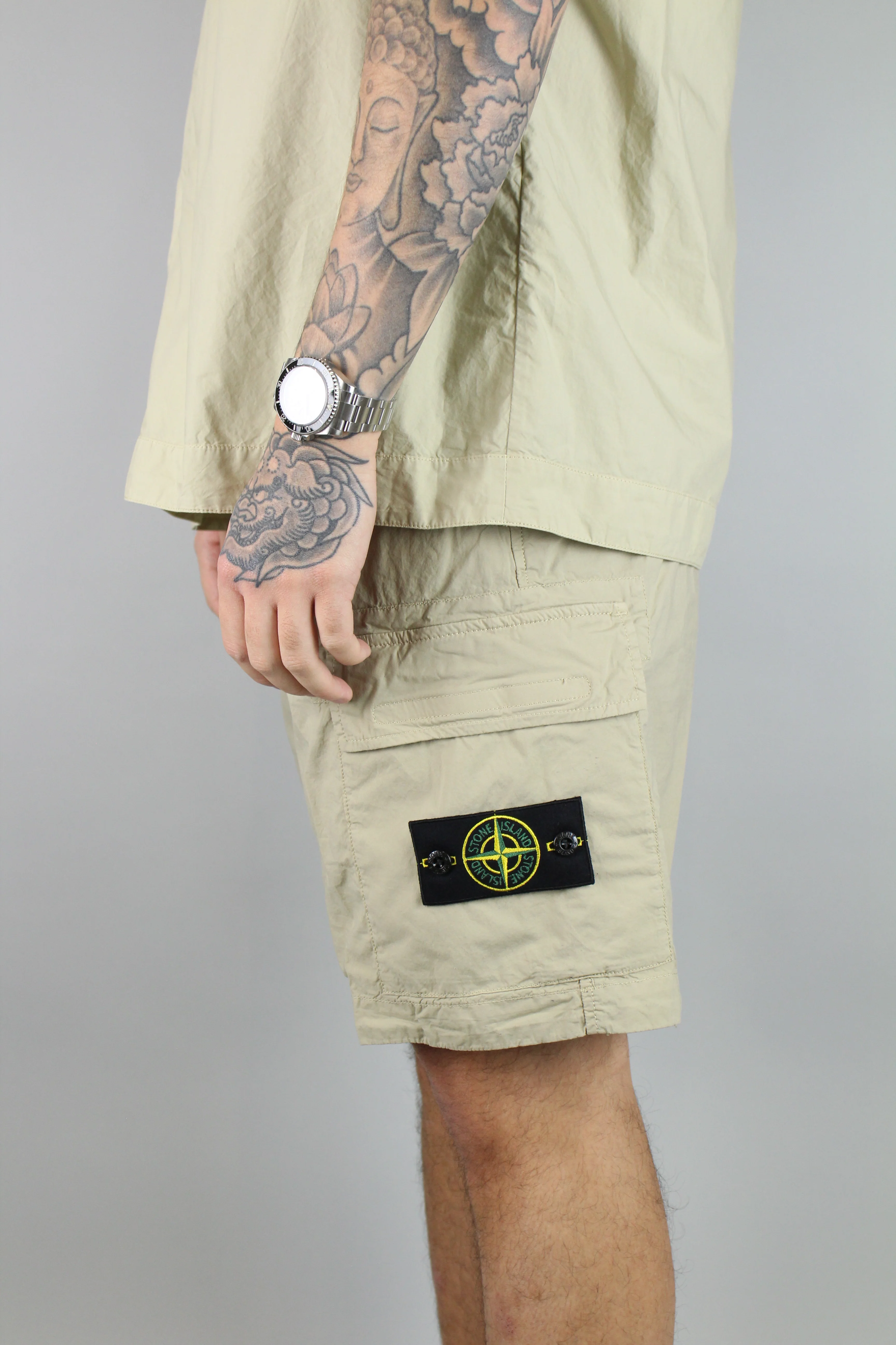 Stone Island Bermuda Comfort 'Sand' - Image 4