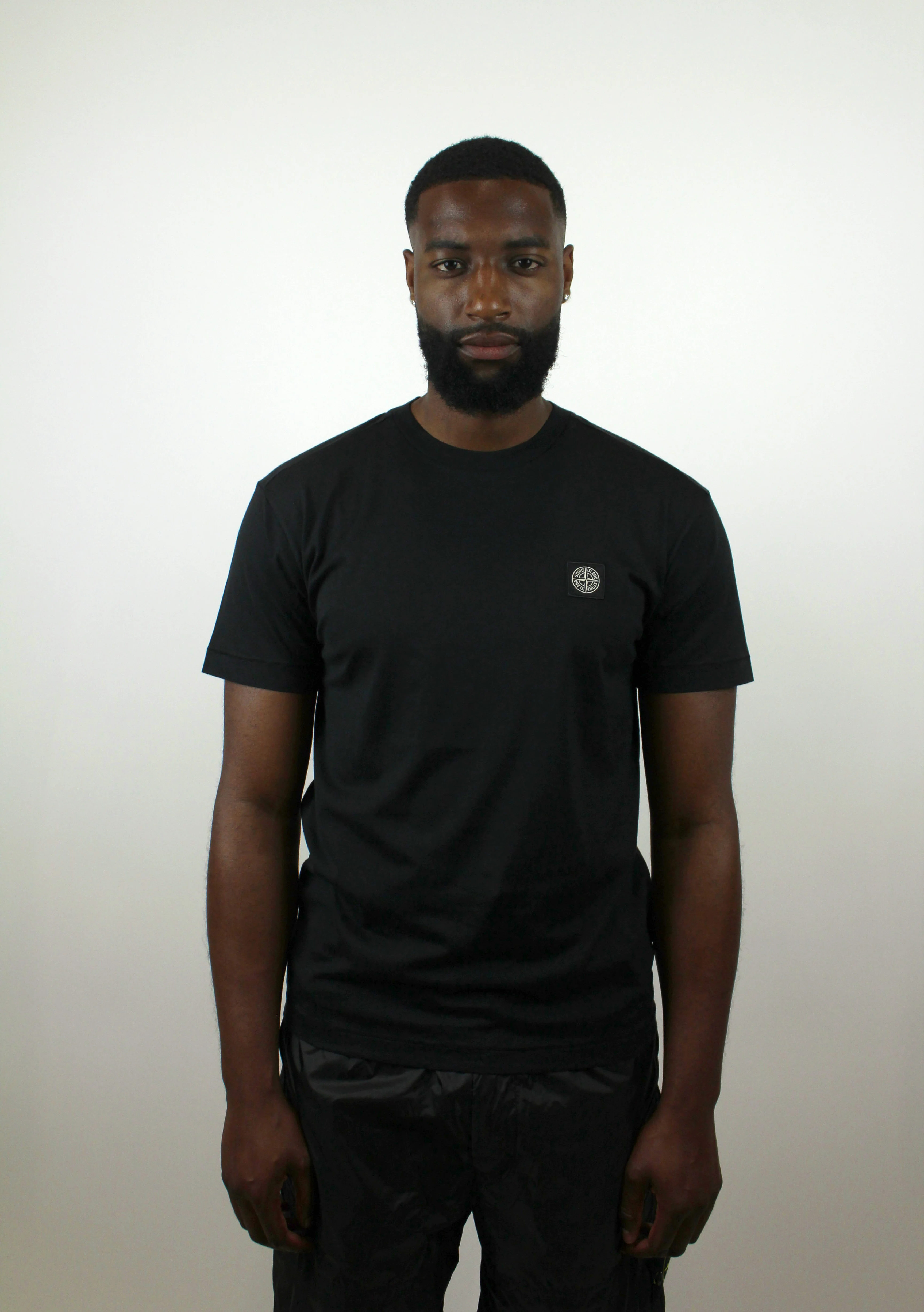 Stone Island SS Compass Logo T-Shirt 'Black' - Image 3